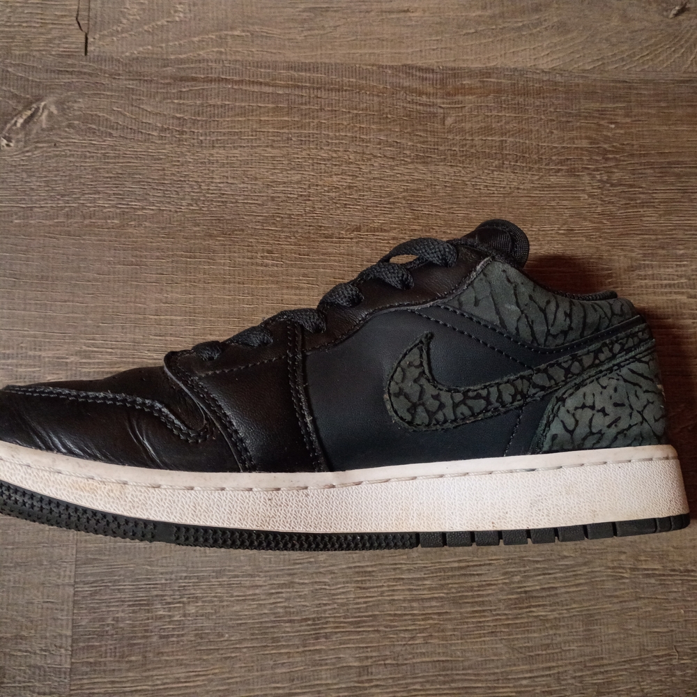 Black and Gray Athletic Sneakers